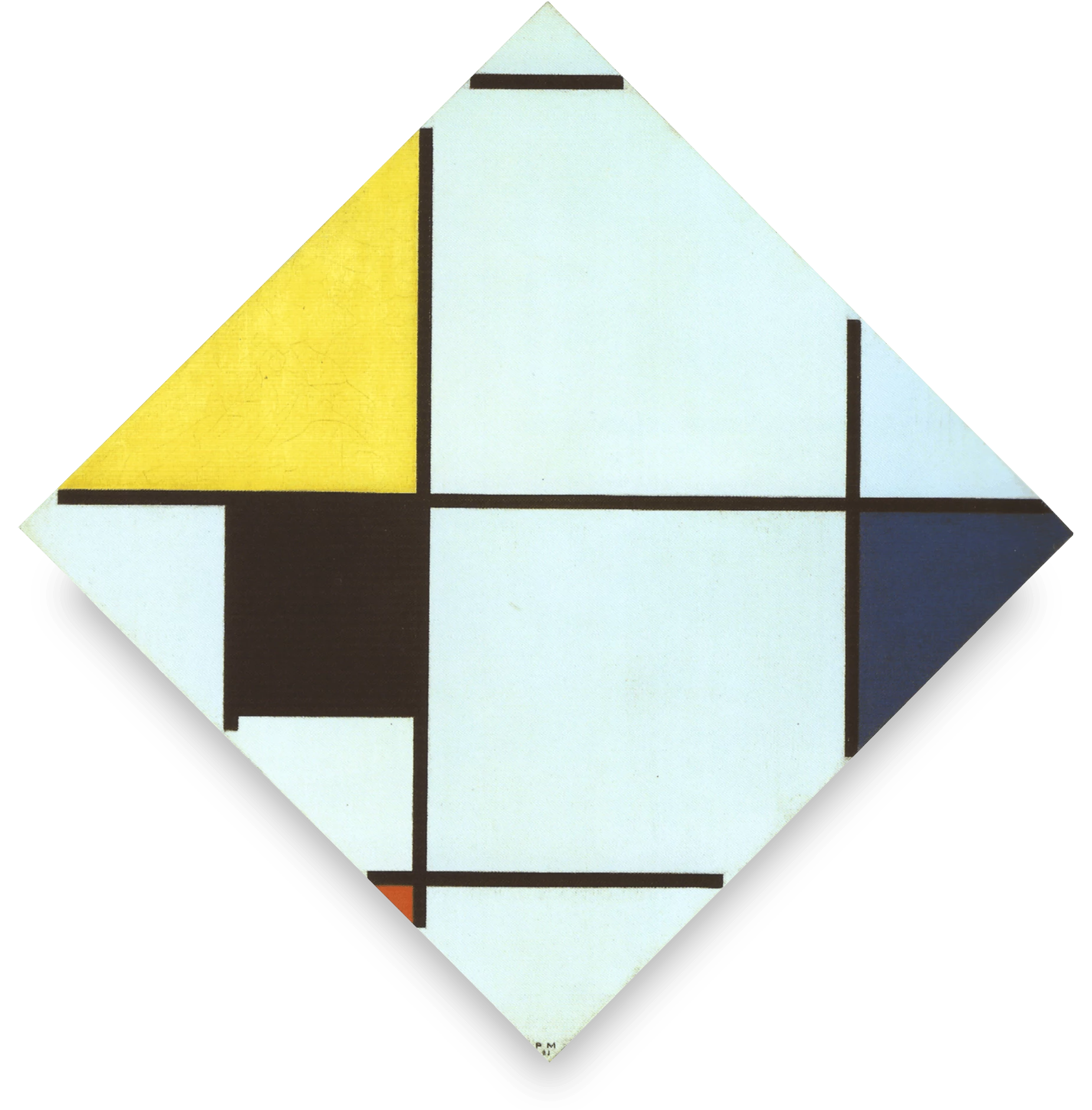 Lozenge, Piet Mondrian
