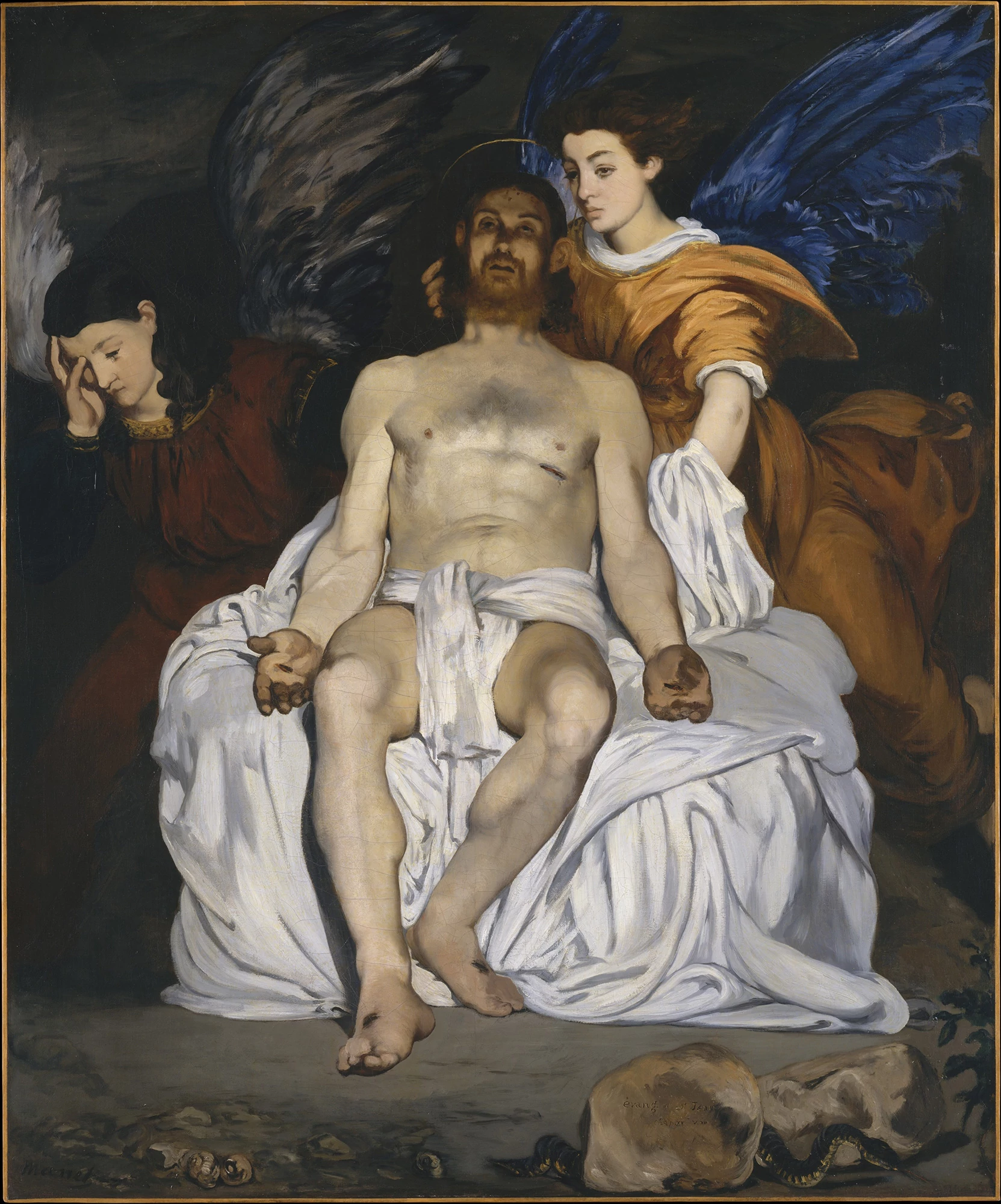 The Dead Christ with Angels, Édouard Manet