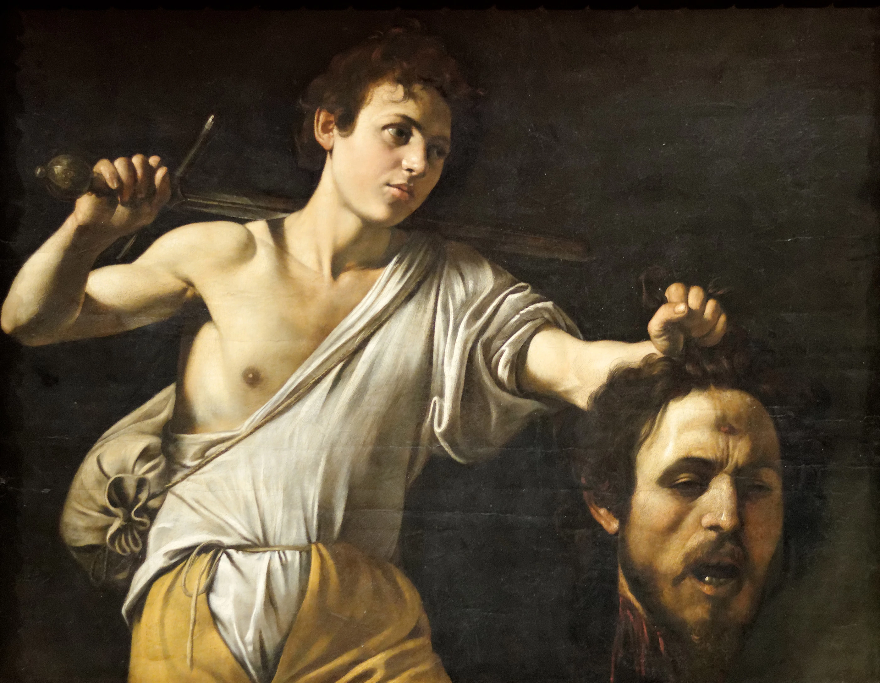 David with the Head of Goliath (1607), Caravaggio