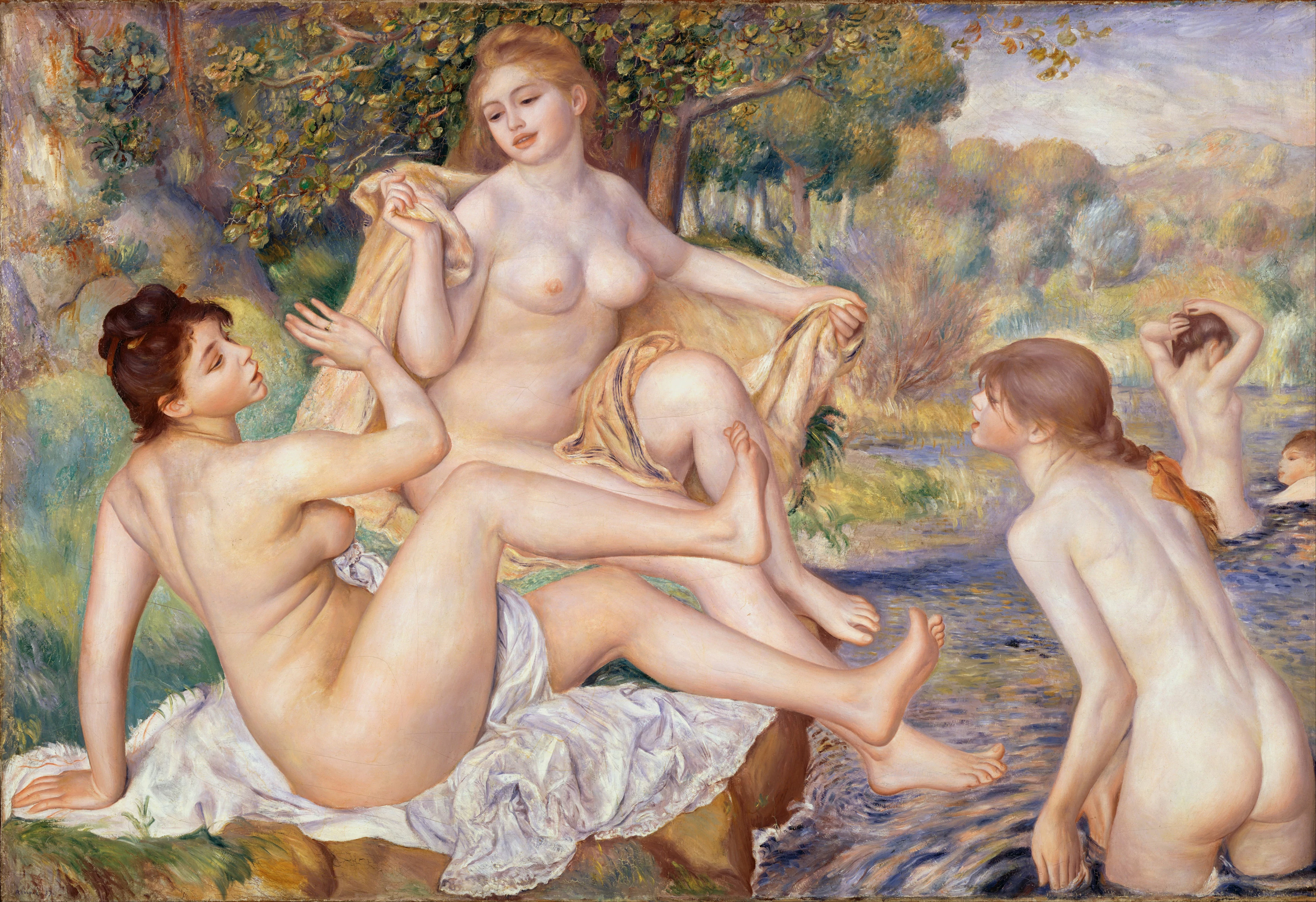 The Large Bathers, Pierre-Auguste Renoir
