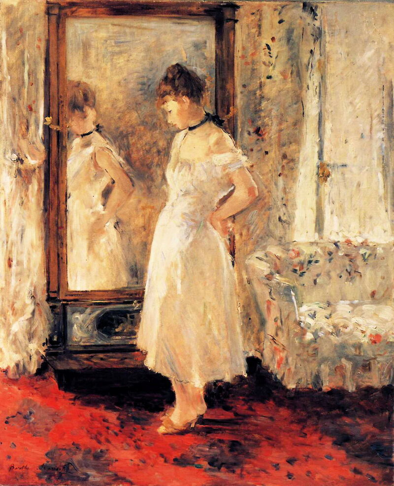 The Cheval Glass, Berthe Morisot