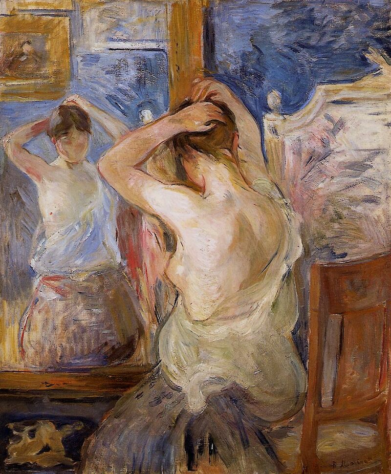 Before the Mirror, Berthe Morisot