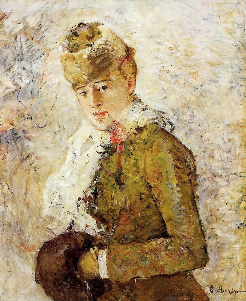 Winter (Woman with a Muff), Berthe Morisot