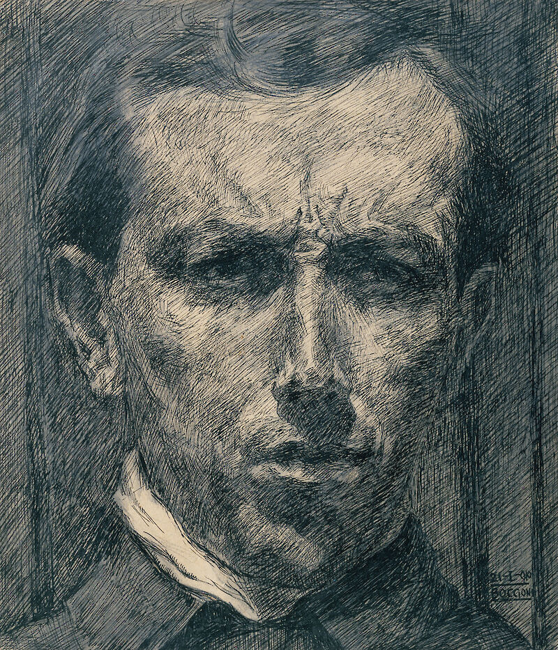 Self Portrait, Umberto Boccioni