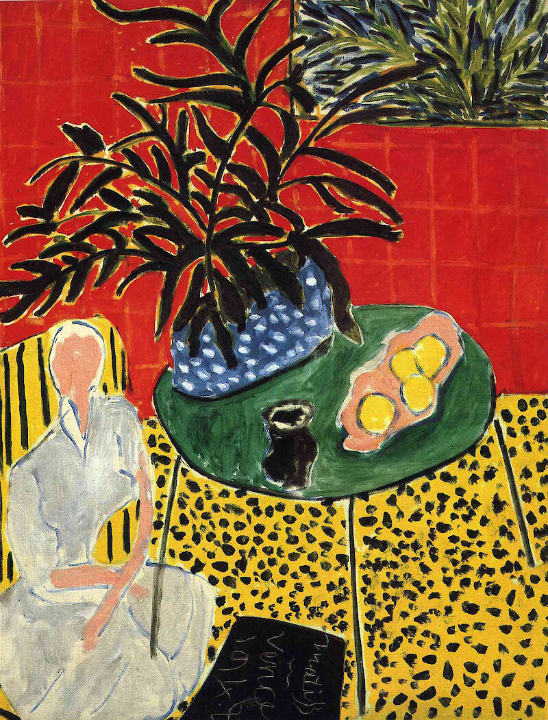 Interior with Black Fern, Henri Matisse
