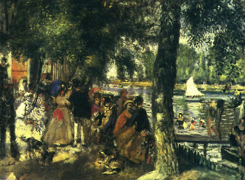 La Grenouillère, Pierre-Auguste Renoir