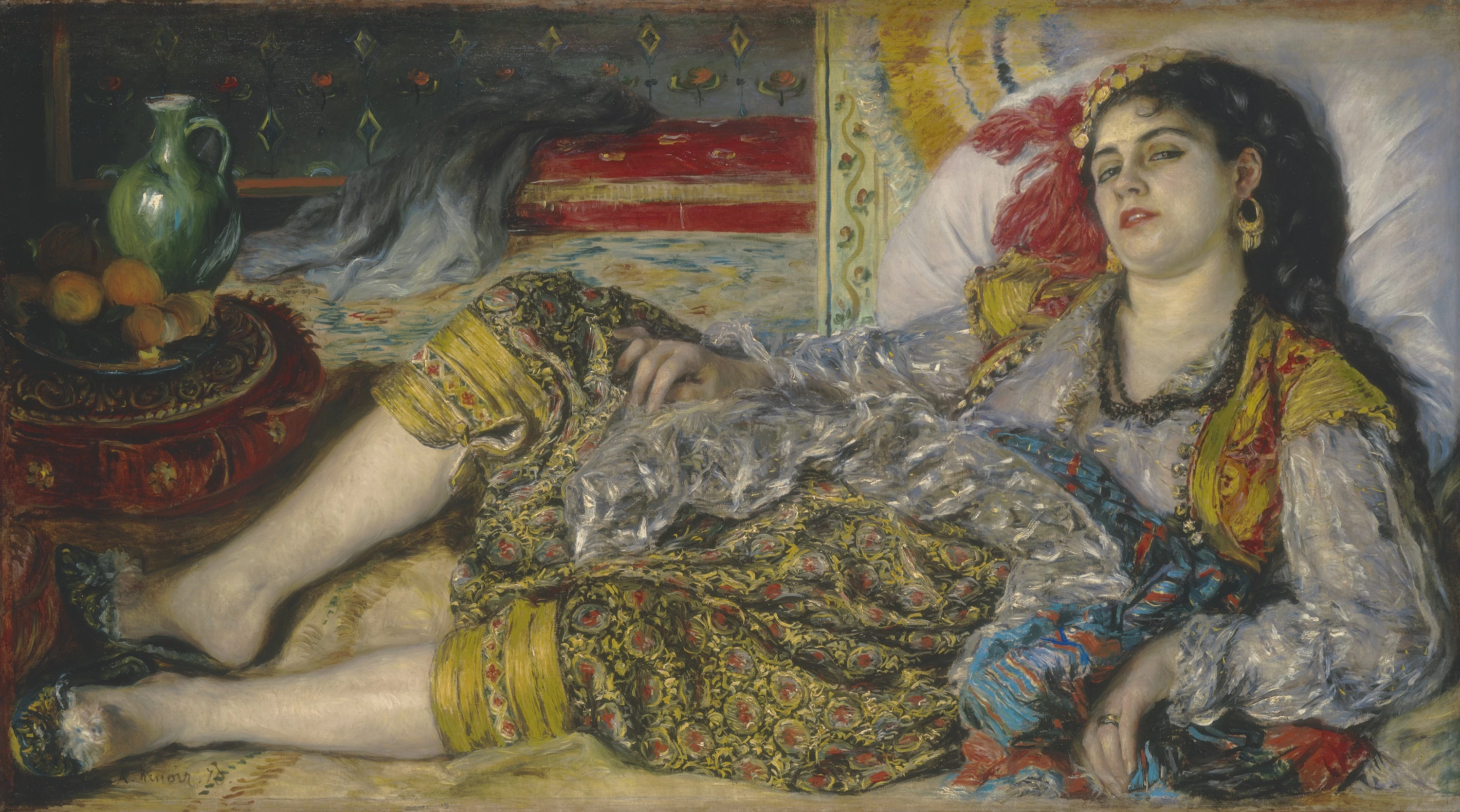 Odalisque, Pierre-Auguste Renoir
