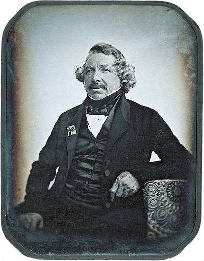 Portrait of Louis Jacques Mandé Daguerre