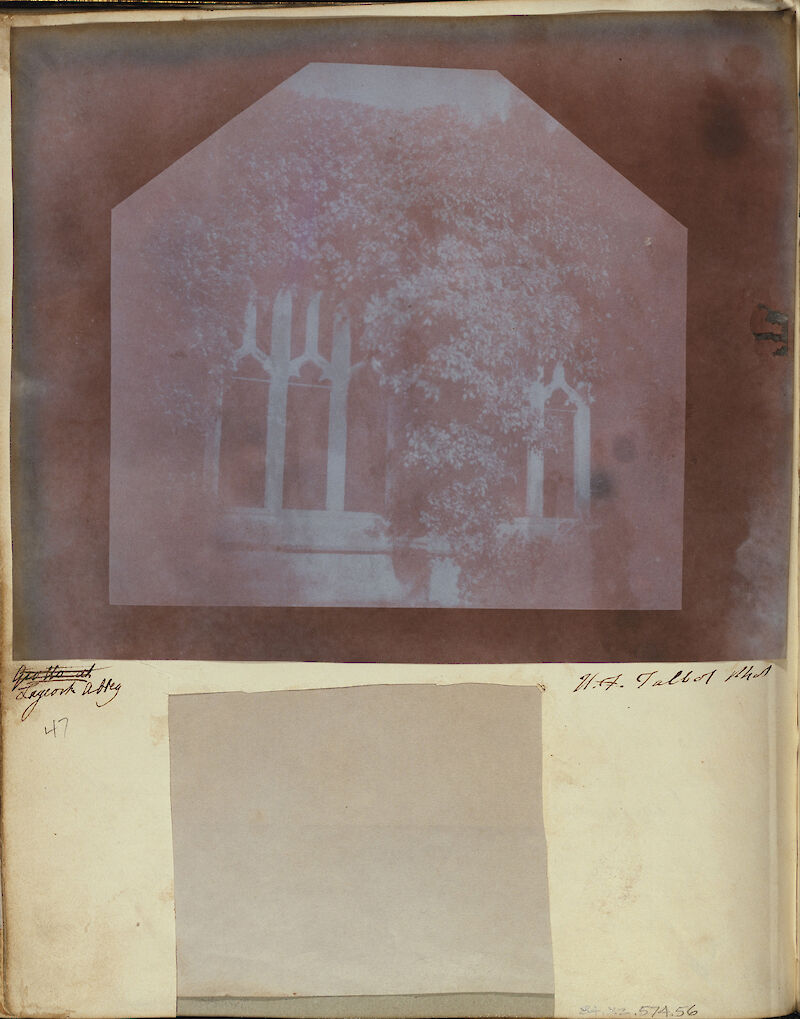 Detail of the Cloisters at Lacock Abbey, William Henry Fox Talbot