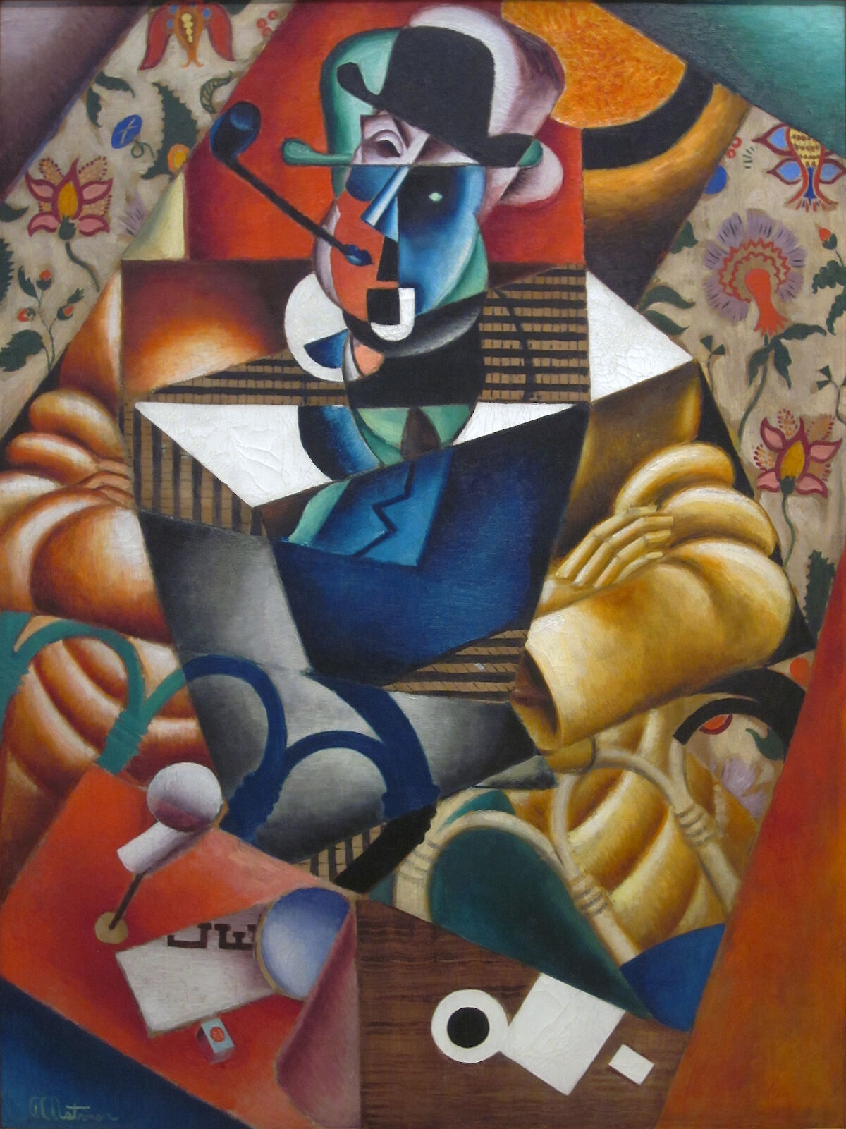Man with a Pipe by Jean Metzinger | Obelisk Art History