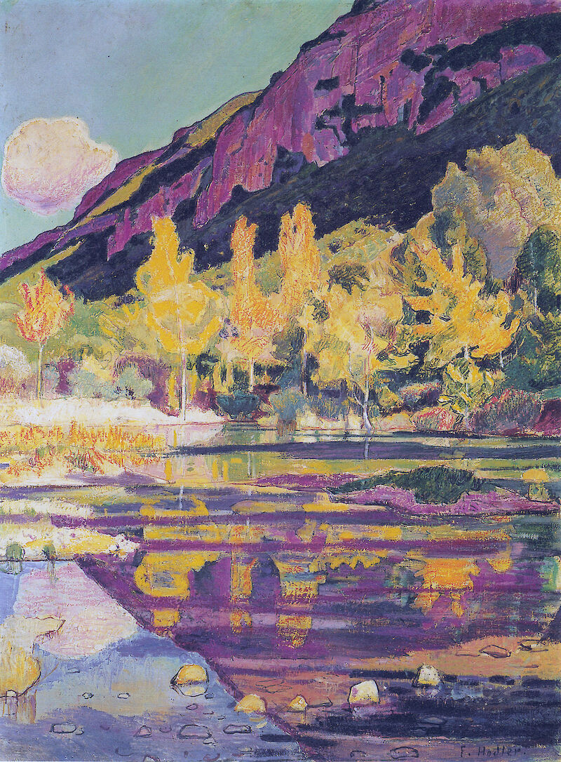 At The Foot of the Petit Saleve, Ferdinand Hodler