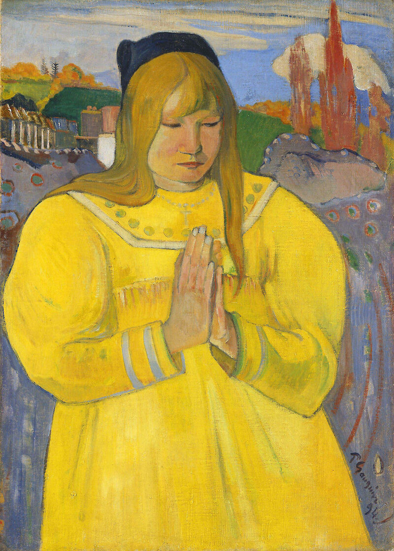 Young Christian Girl, Paul Gauguin