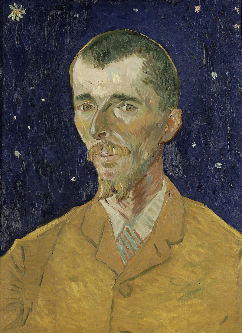 Portrait of Eugène Boch, Vincent Van Gogh