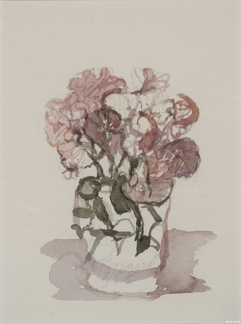 Flowers - 1958, Giorgio Morandi