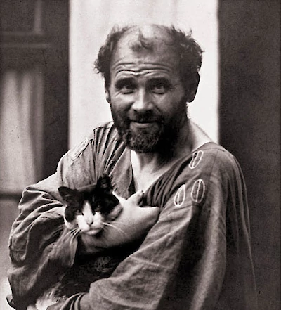 Portrait of Gustav Klimt
