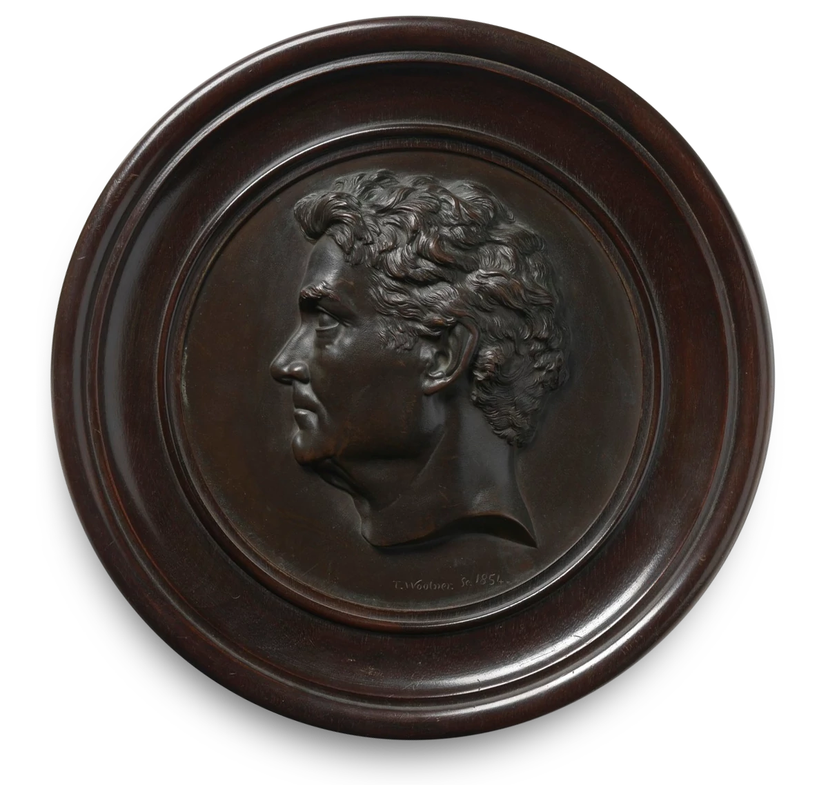 Portrait of William Charles Wentworth, Thomas Woolner