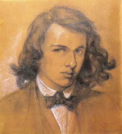 Portrait of Dante Gabriel Rossetti