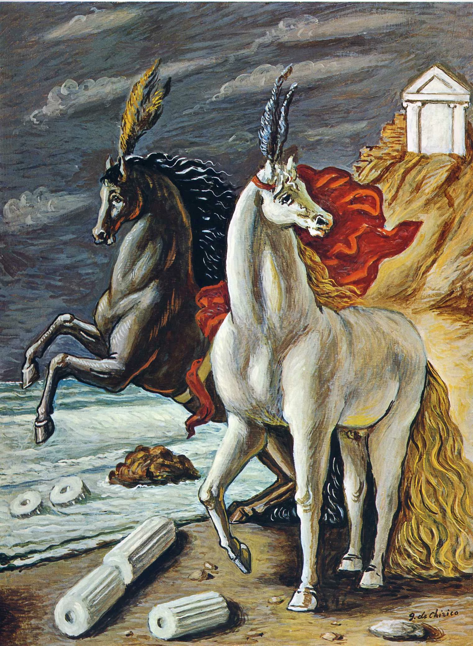 The Divine Horses, Giorgio de Chirico