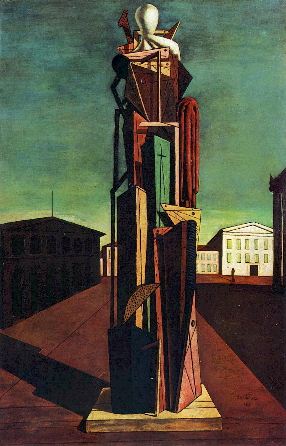 The Grand Metaphysician by de Chirico