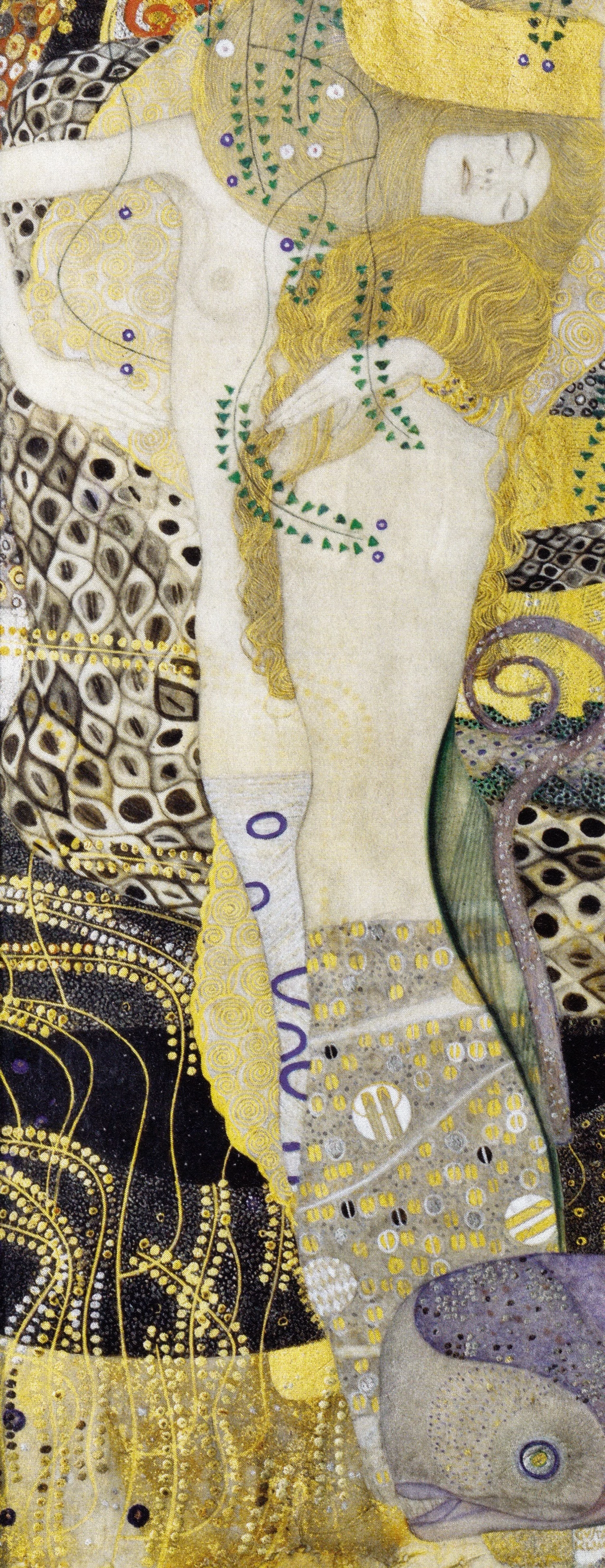 Water Snakes 1, Gustav Klimt