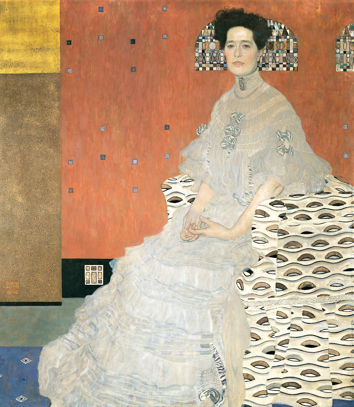 Portrait of Fritza Riedler by Gustav Klimt | Obelisk Art History