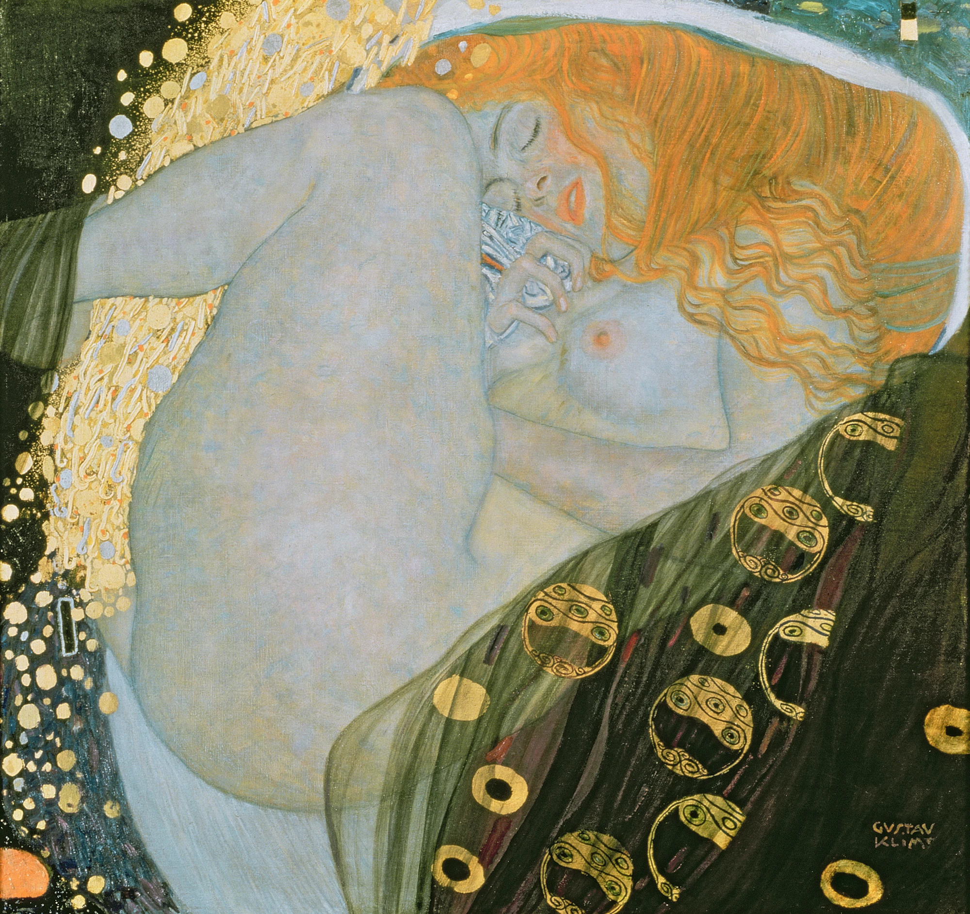 Danaë, Gustav Klimt