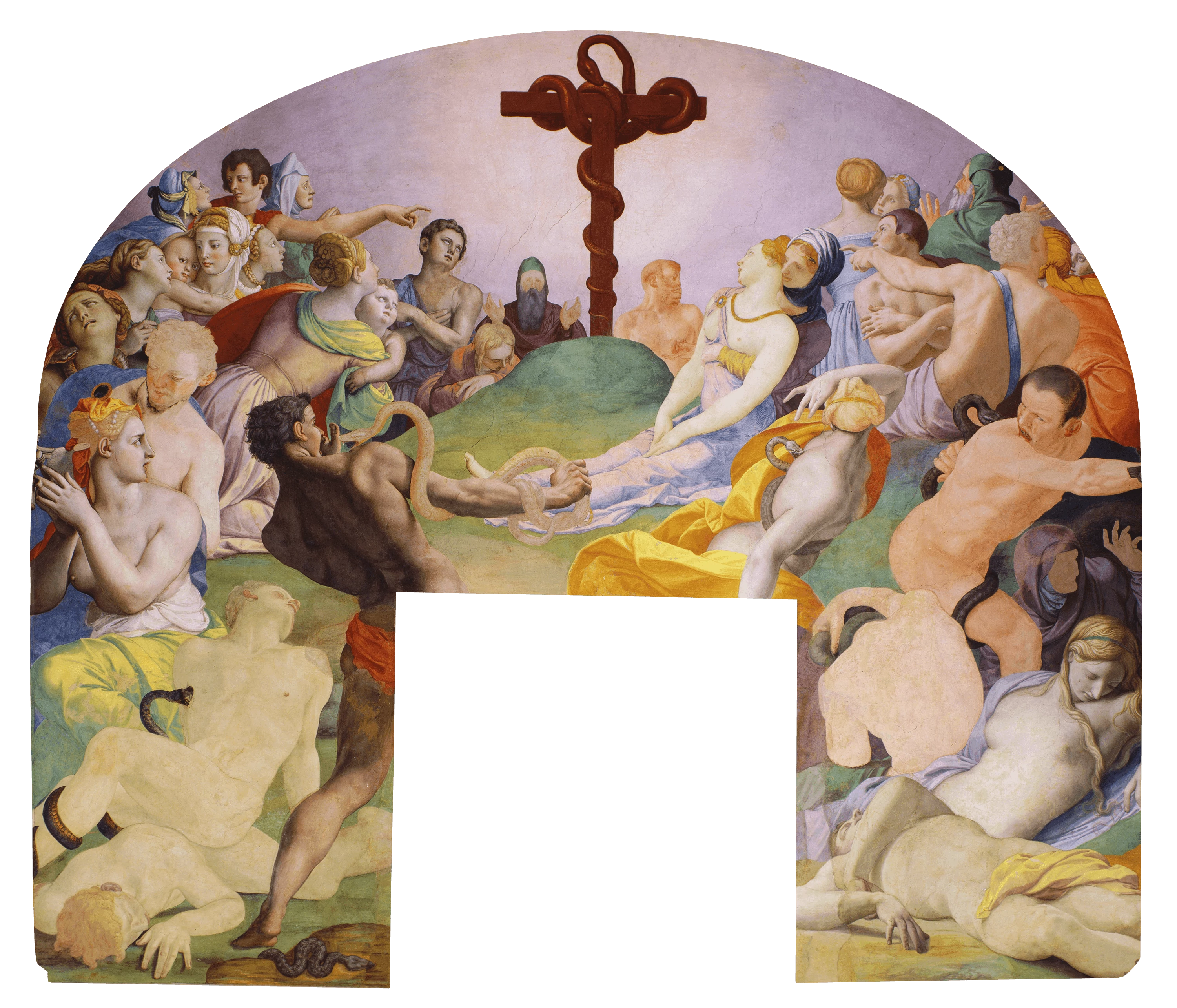 The Adoration of the Bronze Snake, Agnolo Bronzino