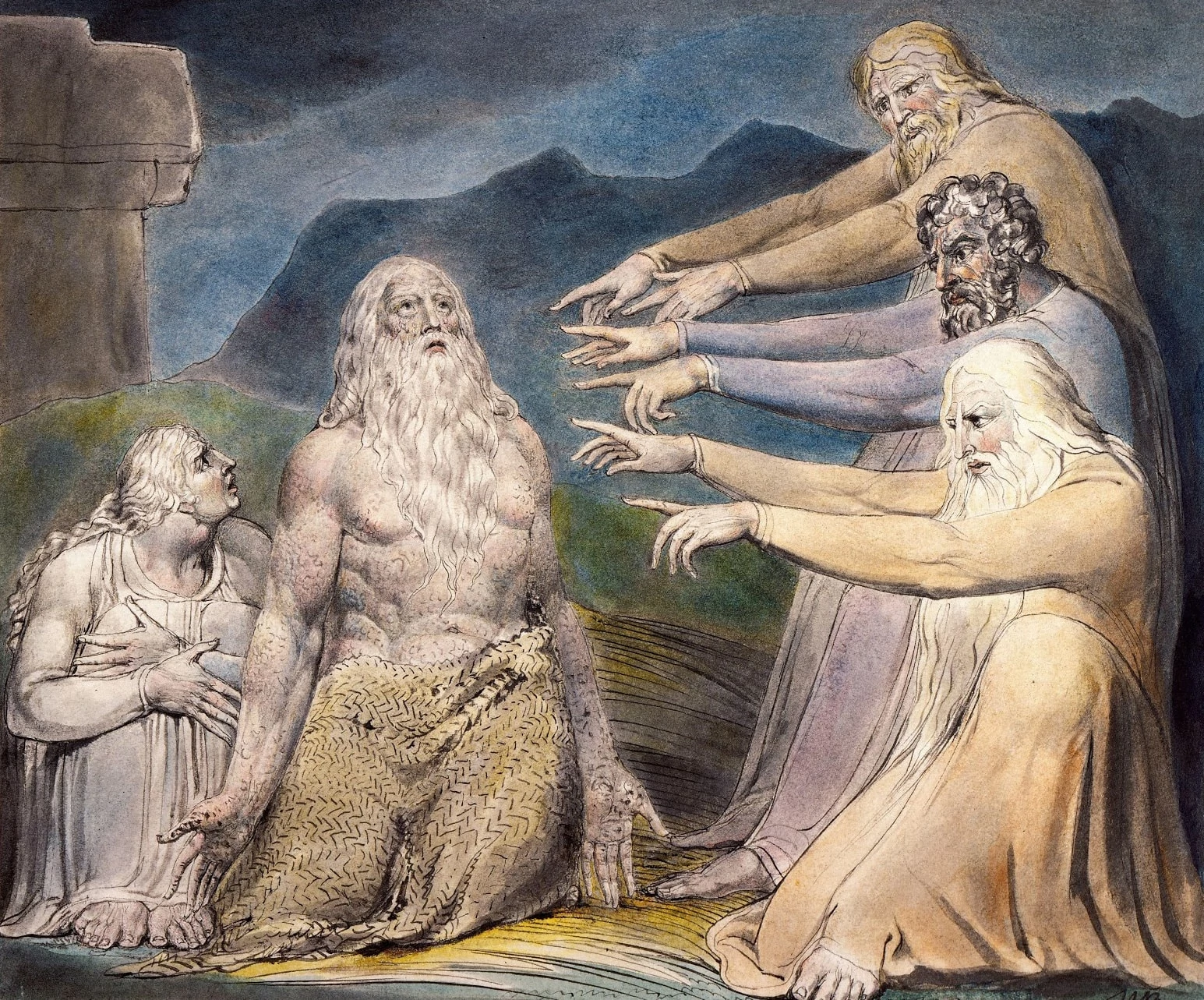 William Blake, The Artists