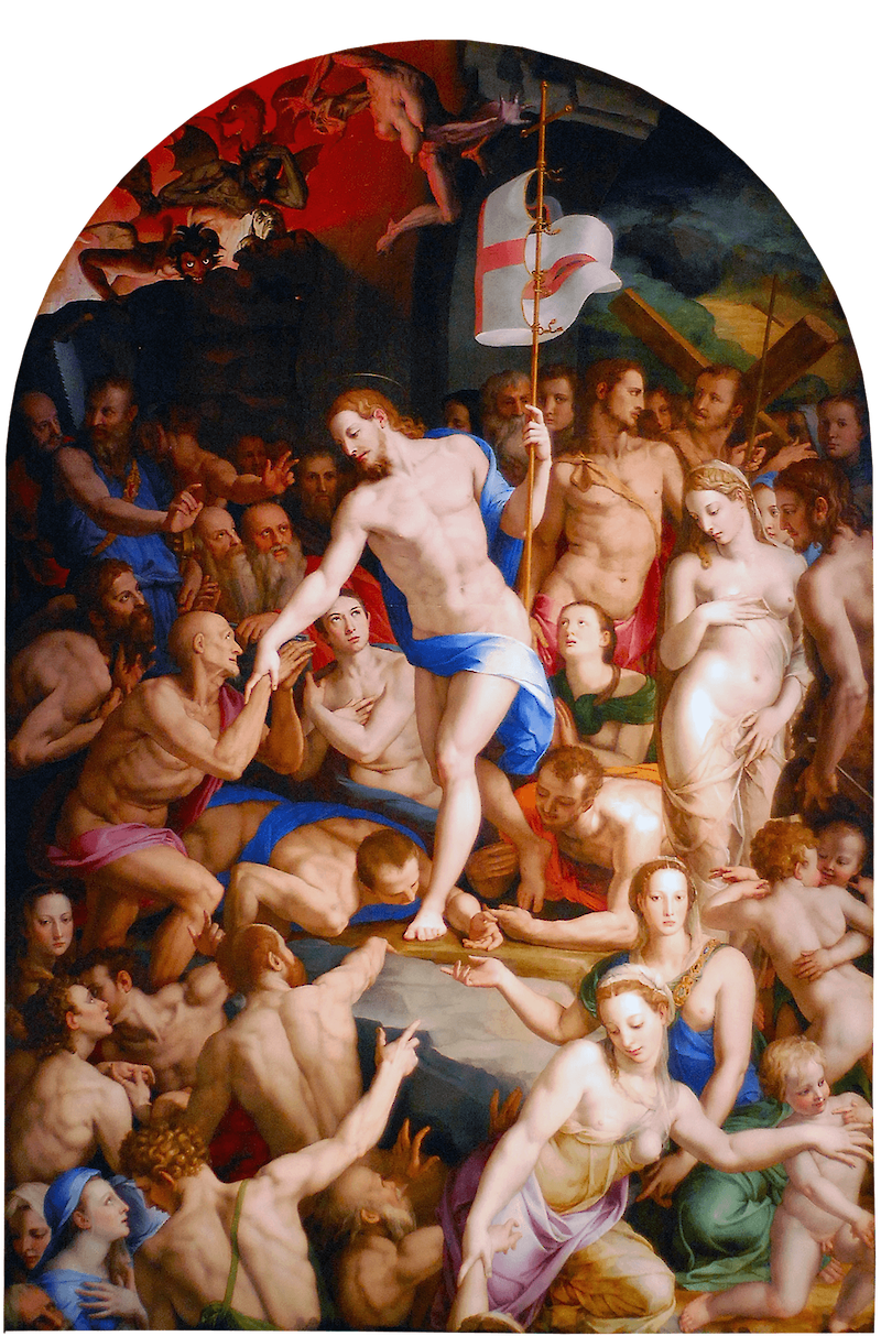Descent of Christ Into Limbo, Agnolo Bronzino