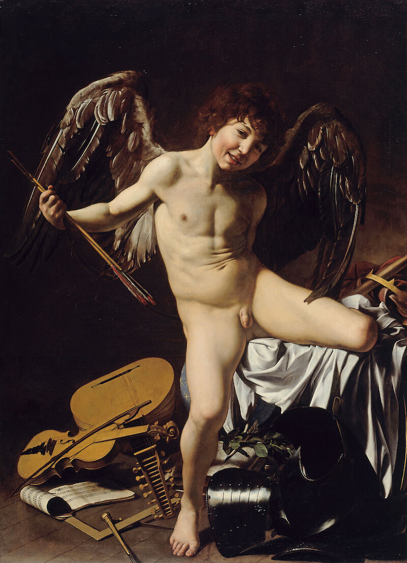 Cupid as Victor, Caravaggio